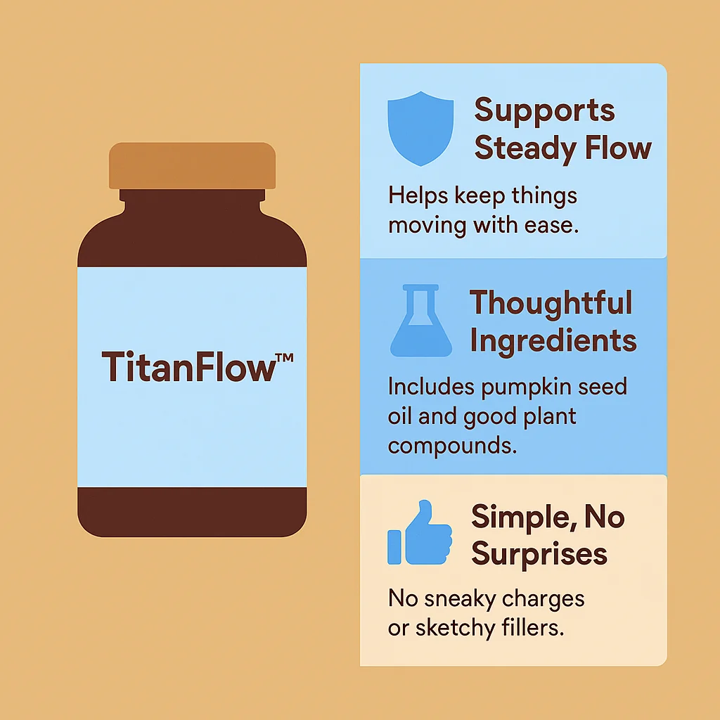 TitanFlow™ Review: Does This Men's Health Supplement Actually Improve Urinary Flow?