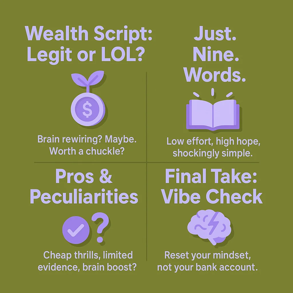 The Signal Review: Does a 9-Word Script Really Boost Wealth or Just Blog Buzz?